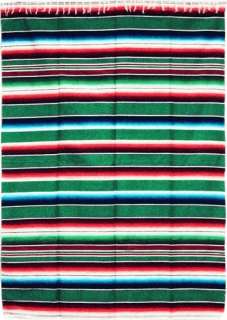 One Sarape Tourist Mexican Travel Free S/H SW Blanket Traditional 