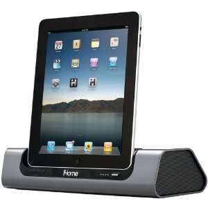 IHOME ID8G IPAD(TM)/IPHONE(R)/IPOD(R) APP FRIENDLY RECHARGEABLE 