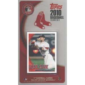  2010 Topps Boston Red Sox Limited Edition 17 Card Team Set 