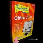 MS OFFICE 2010 PROFESSOR VIDEO 12 COMPLETE COURSE NEW