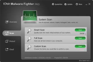 IObit Malware Fighter Pro Advanced AntiSpyware and AntiMalware for 1 