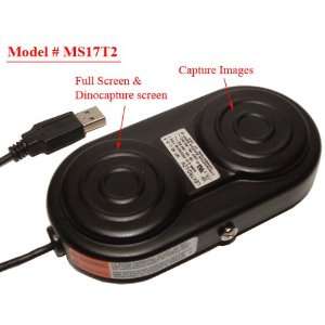  BigC MS17T2 Dual USB Foot Pedal Trigger for Use with Dino 