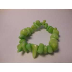  Light Green Jade Stone Bracelet 