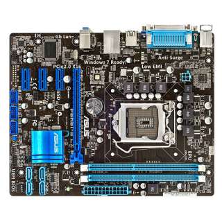 ASUS P8H61 M LX PLUS Motherboard/LGA1155/VGA&DVI D,2DDR3,PCIe 16,mATX 