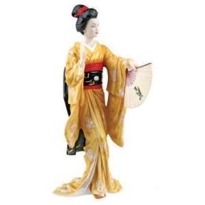  Japanese Geisha Akiko   Collectible Figurine Statue 