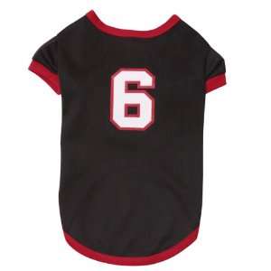   Game Day Dog Jersey, X Large, 24 Inch, Beach Black