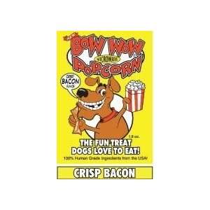  Bow Wow Microwave Popcorn Dog Treat   Crisp Bacon Flavor 