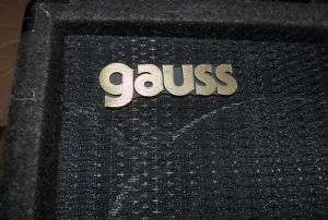 Matched Pair RARE Gauss 10 Musical Instrument Speakers only 16ohms 
