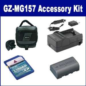  JVC Everio GZ MG157 Camcorder Accessory Kit includes SDM 