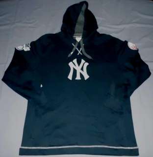 New York Yankees Hoodie Large Navy Specialty Patches MLB  