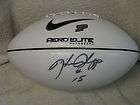 PEYTON HILLIS CLEVELAND BROWNS SIGNED FS FOOTBALL  