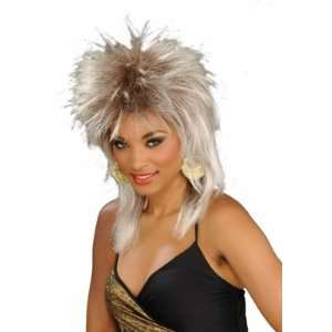  80s Rockin Queen Wig Adult Halloween Costume Accessory 