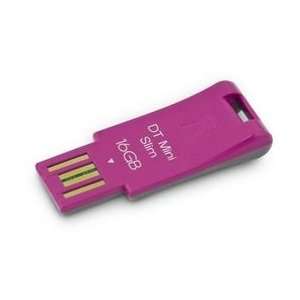  Kingston DataTraveler Mini Slim 16 GB USB 2.0 Flash Drive 