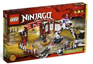   on 1 complete set of Lego Ninjago 2520 Ninja Battle Arena NEW IN BOX