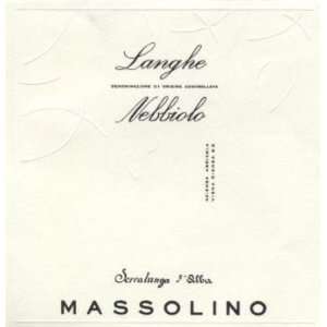  2002 Massolino Nebbiolo Langhe Doc 750ml Grocery 