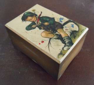 Lador Vintage Swiss Music Box Dr Zhivago 2844 Boy on Branch Polishing 