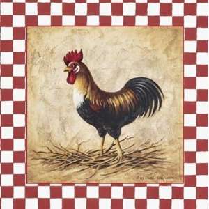 Country Rooster by Peggy Thatch Sibley 8x8  Kitchen 