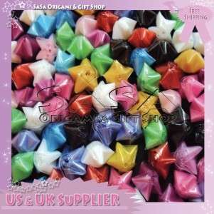 1600 20pk Origami Lucky Star Folding + Free Gift #2039  