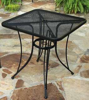 Wrought Iron Patio Furniture Bistro Table Outdoor New  