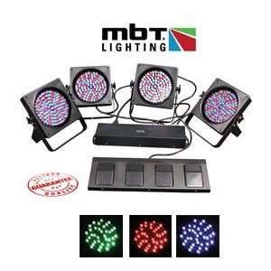  MBT LED Floor Par Light System LEDFLOORPACK Musical 