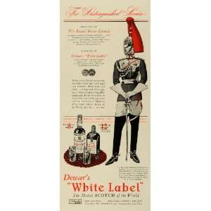  1941 Ad Dewars White Label Scotch Liquor Alcohol Royal 