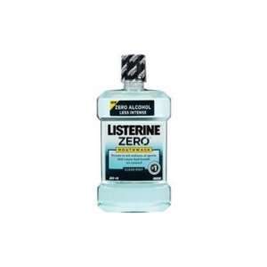  Listerine Zero Antiseptic Mouthwash Clean Mint 8.45 oz 