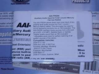 PAC AAI FRD04 FORD/LINCOLN/MERCURY AUX/IPOD IN CANbus  