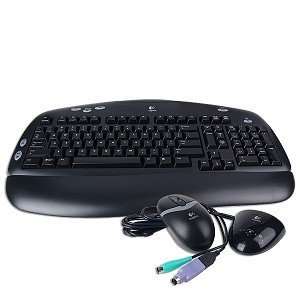  Logitech EX 100 Cordless Desktop Keyboard and Mouse 