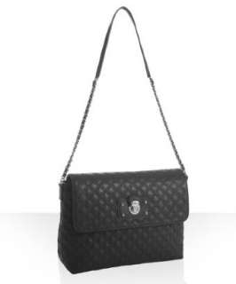   #317596501 dark grey quilted lambskin Large Single shoulder bag