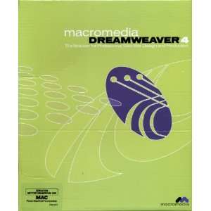  Macromedia Dreamweaver 4 Education Version for MAC 