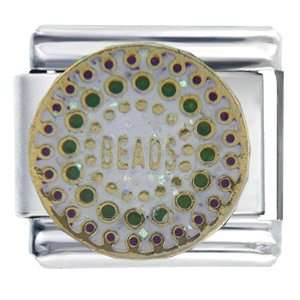  Mardi Gras Beads Italian Charms Pugster Jewelry