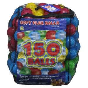   Little Moose Mountain 150 Soft Flex Balls in Mesh Bag Toys & Games