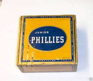 Little Junior Phillies New Zip Band Cigar Box  