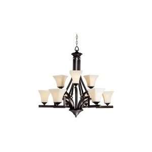  Mission Bay Multi Tier Chandelier 12426FLHB