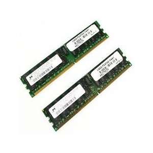 4GB (2X2GB) 667MHz PC2 5300 DIMM 240 pin CL5 ECC Registered DDR2 SDRAM 