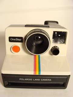 Polaroid SX 70 One Step Rainbow Vintage Instant Camera TESTED  