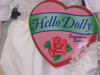 Beautiful Hello Dolly Signature Series Porcelain Doll  