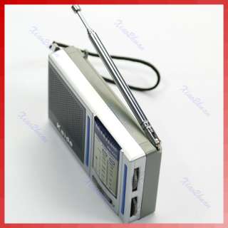 Mini Portable AM FM Pocket Radio 2 Bands Receiver DC 3V  