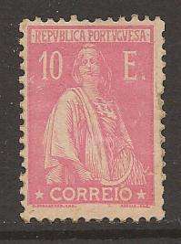 PORTUGAL   1924 10e Ceres Mint Issue   Sc #297 SCARCE  