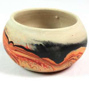 Nemadji Pottery Pot Vase Bowl NR  