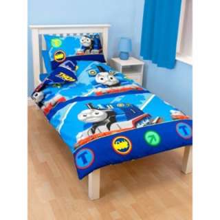   Tank Engine Railway Single Bedding Duvet Quilt Cover & Pillowcase Set