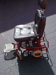 Shoprider XtraLite Jiffy Power Wheelchair powerchair 6 solid caster 