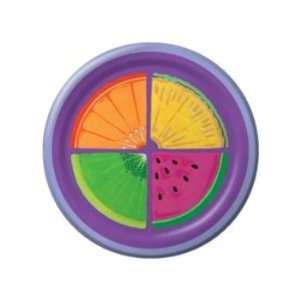  Fresh Fruits 9 Paper Plates Case Pack 4 