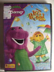 Barney and Friends Lets Pretend With Barney DVD NEW  