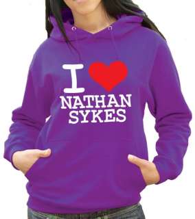 Love Nathan Sykes Hoody   The WANTED Hoodie (1116)  