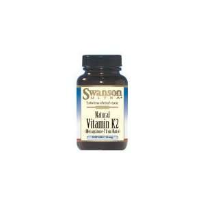 Natural Vitamin K2 (Menaquinone 7) 50 mcg 30 Sgels