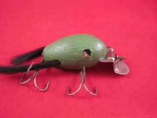 Vintage Antique Wood C.C.B. Co. Garrett Ind. Fishing Lure 2.5  