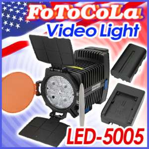 Pro LED 5005 LED light lamp f Video camcorder DV camera  