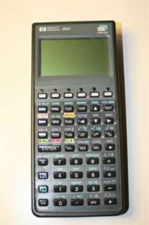  is a Hewlett Packard HP 48GX Graphic Calculator with Custom Programs