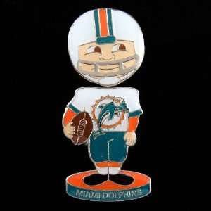  NFL Miami Dolphins Bobblehead Football Player Pin Sports 